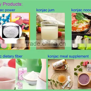 Konjac Powder Jum Konjac Dietary Konjac Noodles Meal Supplement thumbnail-1