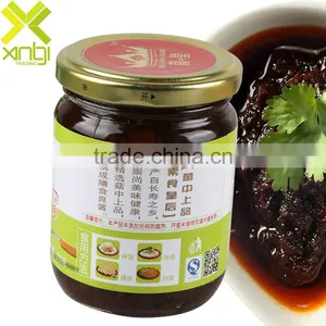 Savory Mason Jar Packed 210g Original Taste Mushroom Sauce With HACCP and FDA Certification thumbnail-5