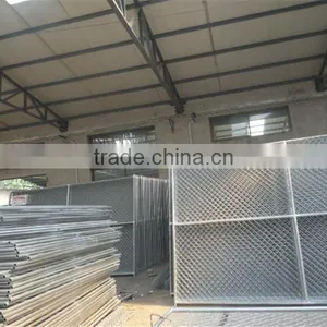 6'X12'Outdoor American Used Temporary Construct Chain Link Fence for Safety With Feet thumbnail-2