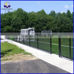 Anping Galvanized PVC Coated Used Decorative Chain Link Fence for Sale Factory thumbnail-5