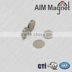 ISO/Reach,RoHs Thin Small Disc/cylinder N52 Neodymium Magnet thumbnail-2