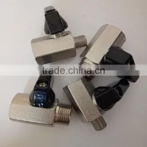 1/4" 3/8" 1/2"hot Sale Male Thread Brass Ball Valve thumbnail-1