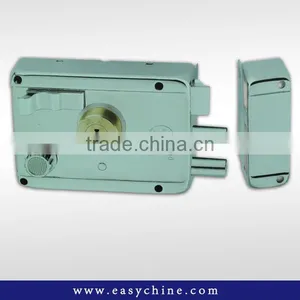 Chromium White Rim Latch Locks thumbnail-1
