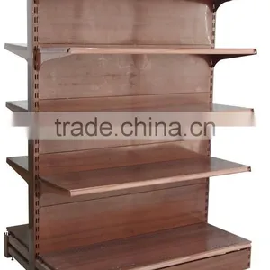 Supermarket Stand Wooden Display Shelf thumbnail-1