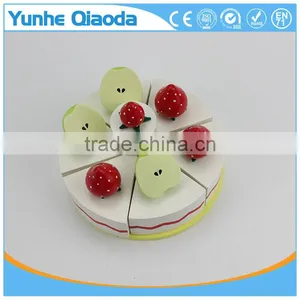 Birthday Cake Set - Wooden Play Food Birthday Cake thumbnail-3