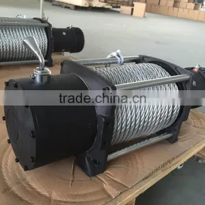 Offroad DC 12V 20000 Lbs Heavy Duty Electric Winch thumbnail-4