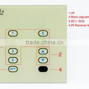Remote Control Type and DC12-24v Voltage Dmx 512 Touch Controller thumbnail-3