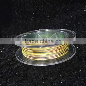 High Quality 1 Color per Meter 5 Colors 4 Braided PE Fishing Line thumbnail-2