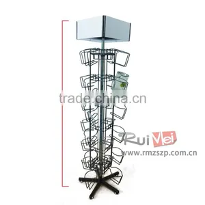 Rotating Metal Candy Counter Display Rack thumbnail-1