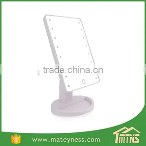 16 LED Illuminated Touch Screen Make Up Led Cosmetic Mirror thumbnail-2