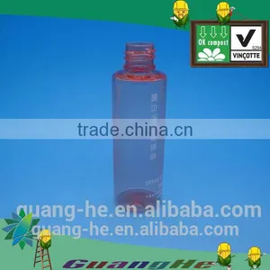 50ml Plastic Bottles for Liquormade From 100% Compostable PLA Crystal thumbnail-1