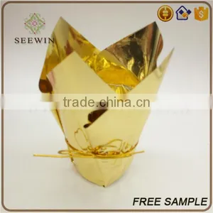 Solid Color Lovely Wire Flower Pot Holder thumbnail-2