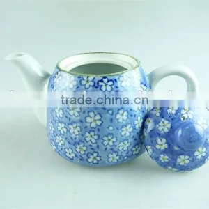Cheap Price Hand Painted Ceramic Teapot in Stock for Wholesale thumbnail-2