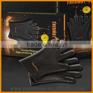 Free Label Design High Quality Non-stick Bbq Glove Silicone thumbnail-4