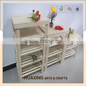 Fancy Wooden Shelf for Home Decoration thumbnail-3
