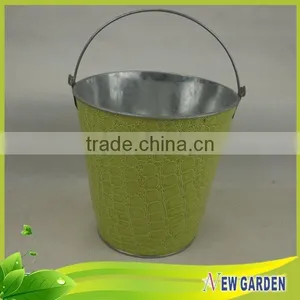 Beatiful Leather and Metal Material Cheap Plant Pots for Garden thumbnail-4