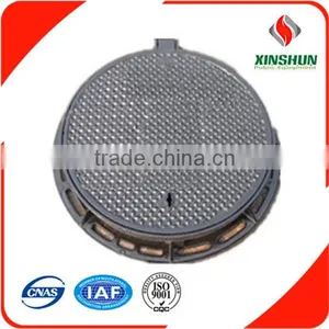 Ductile Heavy Duty Cast Iron Manhole Cover and Frame Grateing Grids in China thumbnail-1