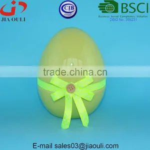 Easter Decorations Ceramic Spring Eggs With Ribbon Bowknot thumbnail-5