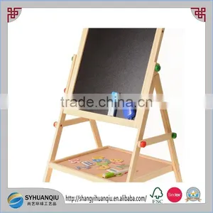 10235 Wooden Side Black School Board A Frame Board thumbnail-1