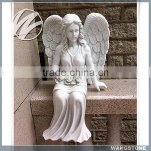 Life Size Garden Angel Statue thumbnail-1