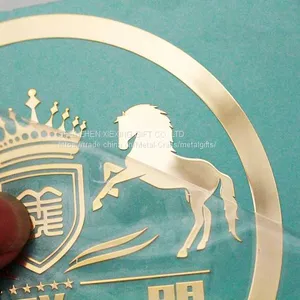 Custom Thin 3d Metal 3m Logo Stickers thumbnail-3