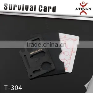 Colorfull Black Multi Card ,stainless Steel Survival Multi-functional in One Card thumbnail-1