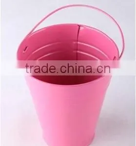 Powder Coated Metal Garden Bucket Kids Metal Bucket thumbnail-3