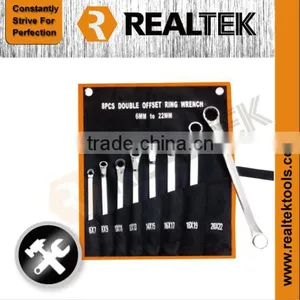 Double Ring Wrench Set With Fully Polished thumbnail-1