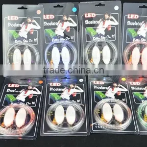 New Party Decorations Colorful Flashing LED Shoelaces Light up LED Shoelaces With Battery Wholesale thumbnail-6