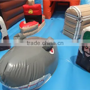 New Design Pirate Ship Inflatable Slide With Factory Lower Price thumbnail-3