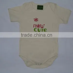 100% Organic Cotton Baby Breathable Romper Body Suit Cartoon Custom Design Baby Romper Body Suit and Sleeveless Body thumbnail-3