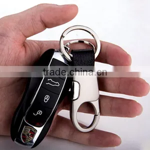 Metal Leather Waist Hanging Keychain Keyring Key Ring Chain Men Key Manufacture thumbnail-3