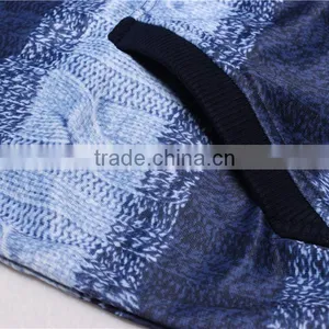 High Quality Style 100% Polyester Hoodie Printing Men Softshell Jacket thumbnail-4