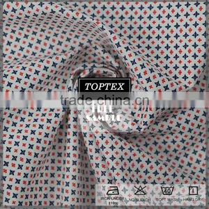 Fashionable 97% Cotton 3%Spandex Poplin Weave Shirt Fabric thumbnail-2