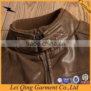 Winter Warm Coat Men Fashion Leather Motorcycle Jacket Men's Genuine Leather Jackets thumbnail-4
