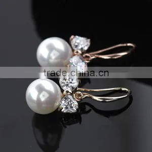 Zm53609a Pearl Shape Ladies Earrings Designs Pictures thumbnail-2