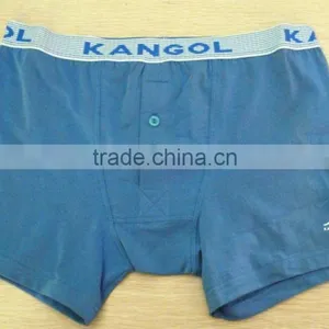 Button Front Basic Men Underwear Fancy Boxer thumbnail-1