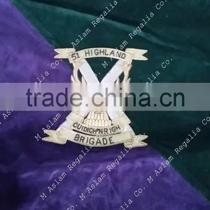 51 Highland Bullion Wire Embroidery Banner thumbnail-1