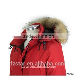 Customized High Quality Women Long Winter Outdoor Down Jacket Porn With Fur and Hood thumbnail-4