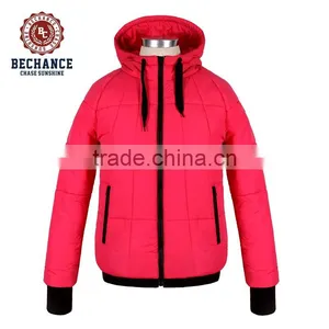 W1129 Women Classic Hooded Padding Jacket thumbnail-1