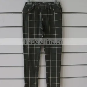 Cotton Spandex Terry Fabric Children Girl Pants for Outerwear thumbnail-1