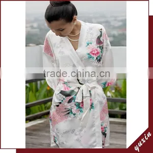 Silk Kimono Robes Bath Robe Custom Made Japan Kimono Robe 0609033 thumbnail-1