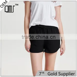 2016 Summer Hot Sale Casual Turn-up Hem Track Shorts Sport Women thumbnail-1