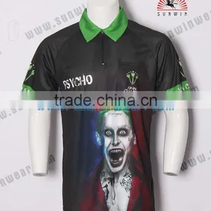 Economic New Coming Custom Sublimation Dart t Shirts thumbnail-3