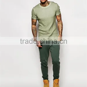 2017 Summer Casual Guangzhou Shandao OEM 180g Cotton Spandex Short Sleeve Round Neck CustomT Shirt thumbnail-5