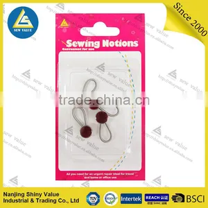 Widely Used Type Metal Buttons Extenders in Different Colors Crystal Bordered in High Tension With Strong Spring thumbnail-4