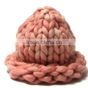 Hand Spun Super Chunky Thick Yarn in More Than 30 Colors for Quick Knitting Hat thumbnail-2