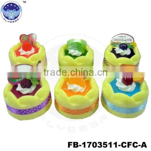 Chiffon Cake With Butter Designs Fake Cake Promotional Gifts Paper Ice Cream Cup Simulated Food Models thumbnail-1