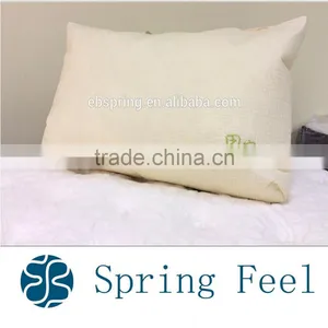 China Supplier Soft Silk Pocket Spring Pillow With Vacuum Compressed Packing thumbnail-1