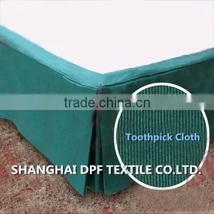 100% Polyester Fitted Bed Skirt thumbnail-1